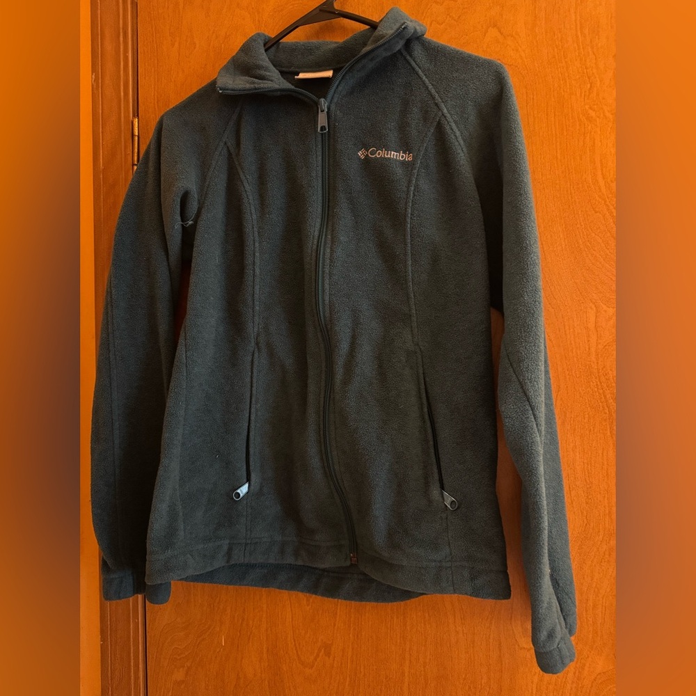 Columbia Dark Teal Fleece Jacket